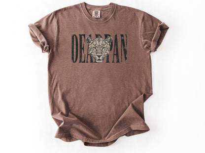 Deadpan leopard Tee